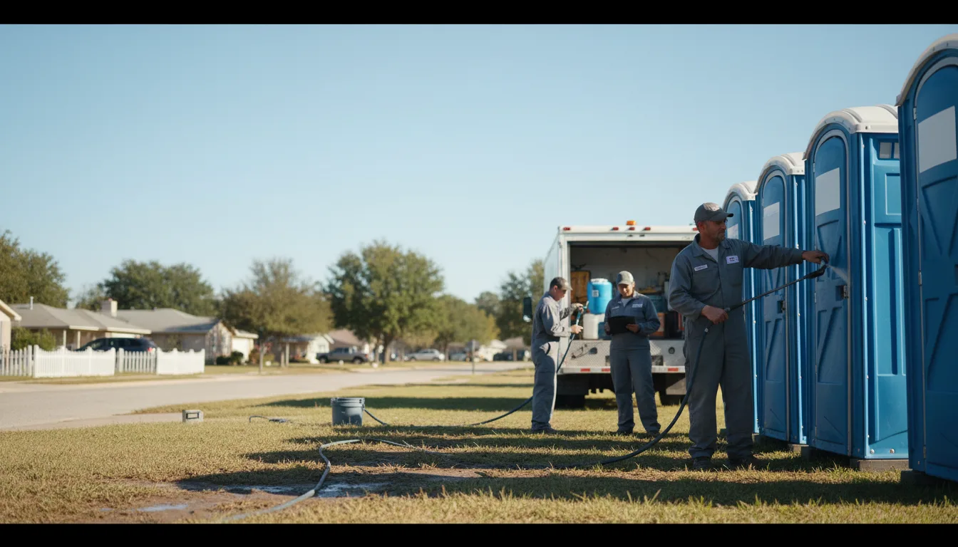 Long-Term Portable Toilet Rental in Winfall, NC near me